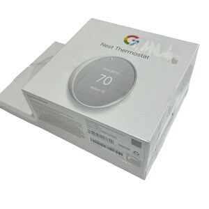 Google Nest Thermostat Smart Wi-Fi Home Temperature Control & Snow Trim Kit  D30